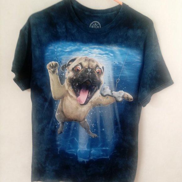 DOM Pug T-Shirt size medium - Picture 2 of 6